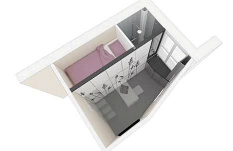 Onko tässä maailman pienin asunto? Katso uskomattomat kuvat 8 neliön  pariisilaiskodista! - Asuminen - Ilta-Sanomat