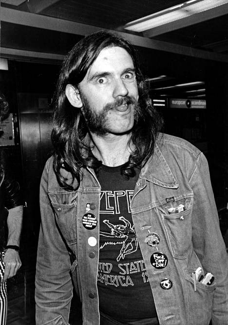 Lemmy Suomessa elokuussa 1982.