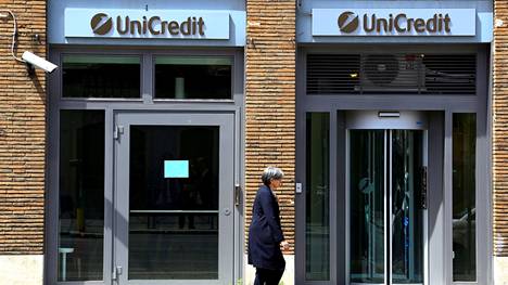 UniCredit pankki toimii Italiassa.