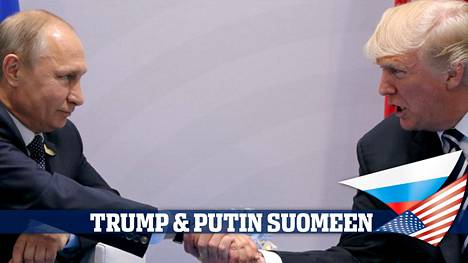 Vladimir Putin ja Donald Trump tapaavat maanantaina Helsingissä.
