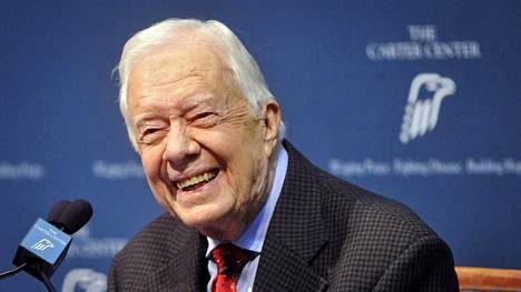 Yhdysvaltauin entinen presidentti Jimmy Carter.