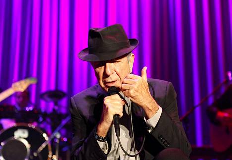 Vuonna 2010 Leonard Cohen esiintyi Hartwall Areenalla.