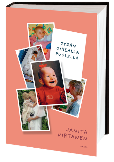 Sofian tarina on saatavilla myös kirjana. Janita Virtasen kirjoittama teos Sydän oikealla puolella (Bazar) julkaistiin vuoden alussa.