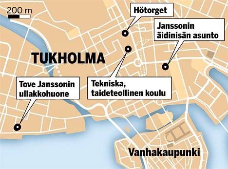 Tove Jansson asui nuorena Tukholmassa – siellä hän keksi nimen muumeille ja  seikkaili katoilla kuin Kassinen konsanaan - Matkat - Ilta-Sanomat