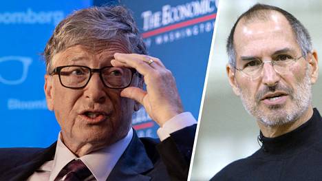 Bill Gates (vas.) ja Steve Jobs olivat kovia kilpailijoita eläessään, eivätkä heidän kommenttinsa toisistaan aina olleet ylistäviä.