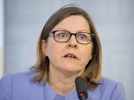 Valtion omistajaohjauksesta vastaava ministeri Heidi Hautala.