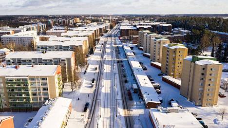 Sijoitusasunnoissa matala korkotaso on viimeisen viiden vuoden aikana nostanut asuntojen hintoja suhteessa vuokriin pääkaupunkiseudulla, Tampereella ja Turussa. Kuvassa Kalevan asuinalue Tampereella.