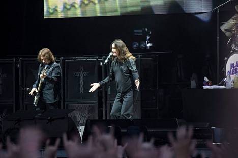 Black Sabbath on esiintynyt viime vuosina alkuperäiskokoonpanossaan. Tämä kuva on Download-festivaalilta vuodelta 2016.