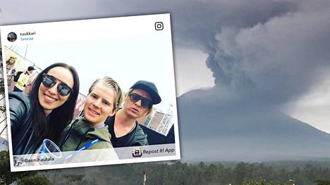 Radio Suomipop -toimittajan Balin-loma sai uhkaavan käänteen –  tulivuorenpurkauksen seuraukset pelottavat: ”Se on sitten soronoo” - Viihde  - Ilta-Sanomat