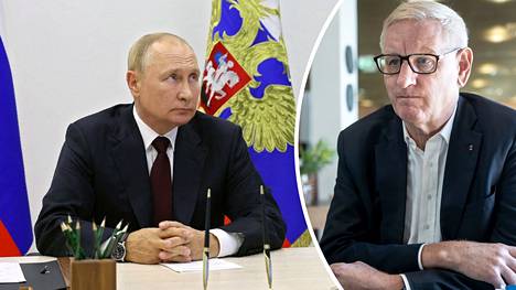 Ruotsin entinen ulkoministeri Carl Bildt (oik.) arvioi Venäjän presidentin Vladimir Putinin tavoitteita.