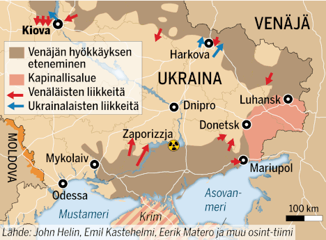 Neljä skenaariota: Mihin Ukrainan sota loppuu? - Ulkomaat - Ilta-Sanomat