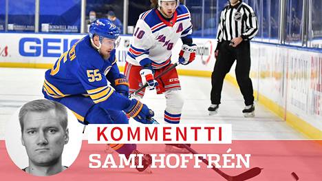 Sami Hoffrenin Kommentti Rasmus Ristolainen On Sysannyt Ruotsin Superlupauksen Rasmus Dahlinin Tylysti Sivuun Buffalo Sabresissa Nhl Ilta Sanomat