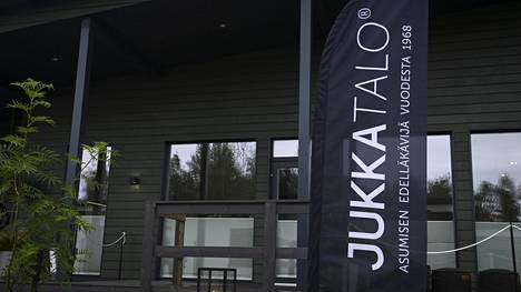 Jukkatalo oli esillä Lohjan asuntomessuilla kesällä 2021. 