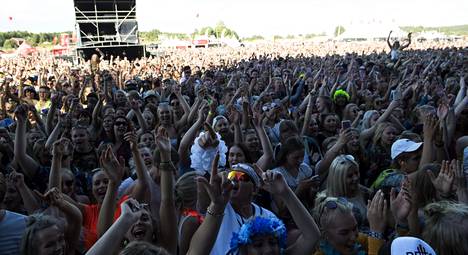Turun Ruisrock veti viikonloppuna yli 100 000 juhlijaa.