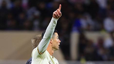 Cristiano Ronaldo iski neljä maalia reiluun tuntiin. 