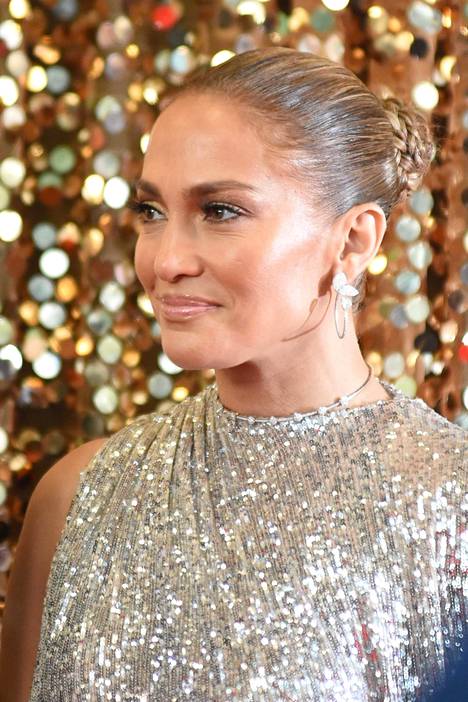 Laulaja ja näyttelijä Jennifer Lopez nyt.
