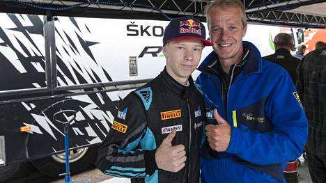 Kalle Rovanperän isä, Harri, lopetti WRC-uransa vuonna 2006.