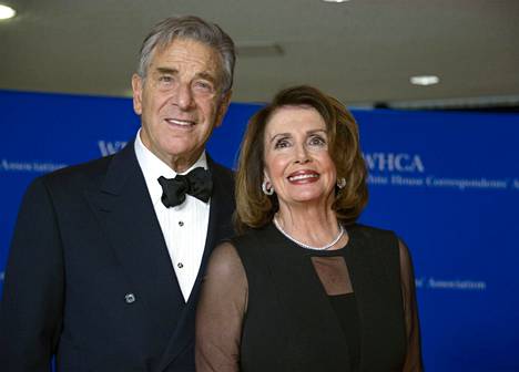 Paul ja Nancy Pelosi kuvattuna vuonna 2018. 