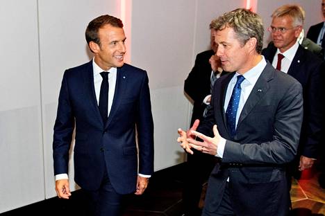 Tanskan kruununprinssi tapasi presidentti Niinistön tavoin Ranskan presidentti Emmanuel Macronin nyt elokuun lopussa.