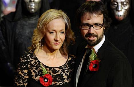 J. K. Rowling ja hänen aviomiehensä Neil Murray vuonna 2010.