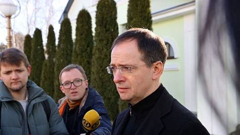 Vladimir Medinski on Venäjän pääneuvottelija Venäjän ja Ukrainan neuvotteluissa Valko-Venäjän rajalla.
