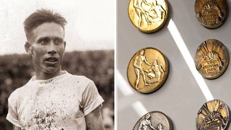 Ville Ritola voitti urallaan viisi olympiakultaa ja kolme olympiahopeaa kaksissa olympiakisoissa vuosina 1924 ja 1928.