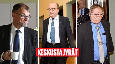 Juha Sipilä 3 307 ääntä, Tapani Tölli 2 185 ääntä ja Niilo Keränen 2 028 ääntä Pohjois-Pohjanmaalta keskustalle. 