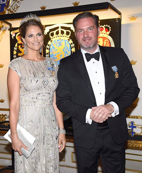 Prinsessa Madeleine ja Chris O’Neill vuonna 2016.