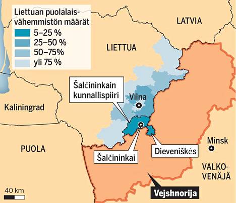 Zapad 2017: Liettuan rajalla erikoinen pullistuma – alueella ihaillaan  Venäjää: ”Putin voisi luoda siellä kaaosta” - Ulkomaat - Ilta-Sanomat