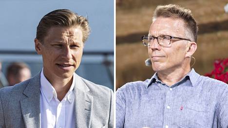 Kokoomuksen kansanedustajat Antti Häkkänen ja Jukka Kopra kisaavat eduskunnan puolustusvaliokunnan puheenjohtajuudesta.