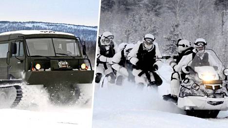 Alakurtin sotilastukikohta sijaitsee vain 50 kilometrin päässä Suomen rajasta.