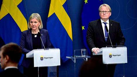 Ruotsin pääministeri Magdalena Andersson ja Ruotsin puolustusministeri Peter Hultqvist vierailevat Suomessa lauantaina 5. maaliskuuta.