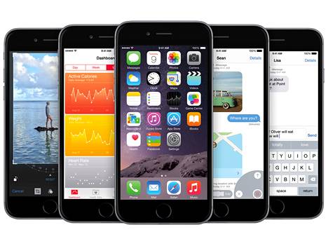 IPhone ja iPad perustuvat iOS-käyttöjärjestelmään.
