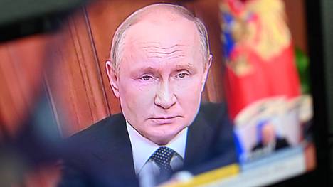 Vladimir Putin ilmoitti televisioidussa puheessa osittaisesta liikekannallepanosta.