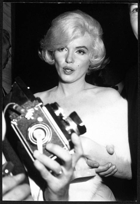 Marilyn Monroe Golden Globe -gaalassa.