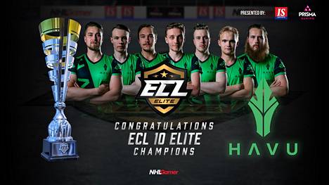 HAVU tienasi ECL Eliten voitosta 10000 euroa.