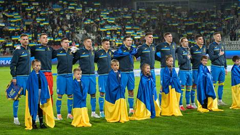 Ukrainan maajoukkue kohtasi Kansojen liigassa Skotlannin Puolassa pelatussa ottelussa.