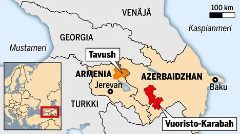 Taistelut kiihtyvät Vuoristo-Karabahissa – Azerbaidzhan pommitti  pääkaupunki Stepanakertia - Ulkomaat - Ilta-Sanomat
