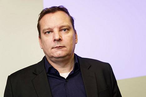 Rautatiealan unionin puheenjohtaja Tero Palomäki.