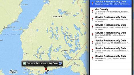 Uusi iPhone ei löydä Oulua – karttatiedot poskellaan - Digitoday -  Ilta-Sanomat