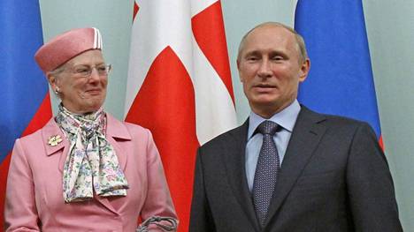 Tanskan kuningatar Margareeta on tavannut Vladimir Putinin kahdesti.