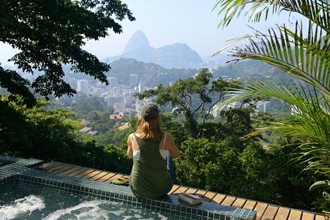 Rio de Janeiron kurveja voi ihailla lukemattomista eri paikoista.