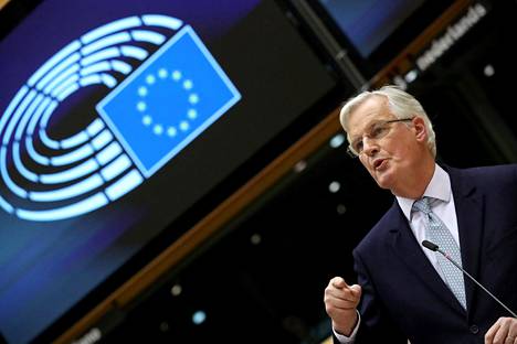 EU:n puolelta neuvotteluja johtaa Michel Barnier.