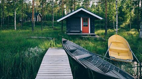 Hirsimökki, erillinen saunarakennus ja järvenranta? Kyllä kiitos, sanoo enemmistö suomalaisista!