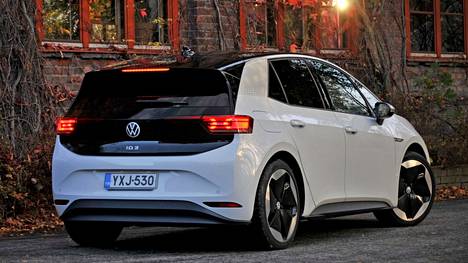 Volkswagen ID.3 oli lokakuussa seitsemänneksi eniten ensirekisteröity henkilöautomalli. 