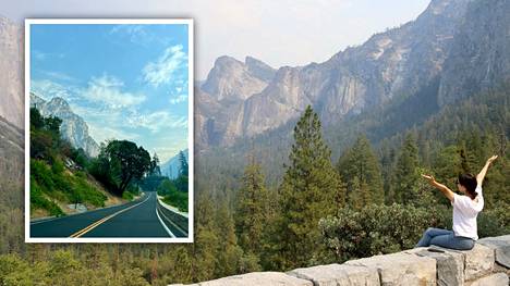 Yosemiten kansallispuiston alueella saa nauttia henkeäsalpaavista maisemista.