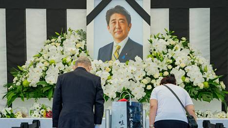 Shinzo Abe ammuttiin heinäkuun alussa.