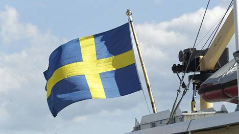 Ruotsin lippu. Kuvituskuva.