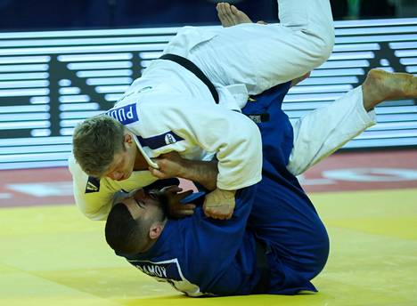 Martti Puumalainen (yllä) sanoo pitävänsä judosta, koska se on 