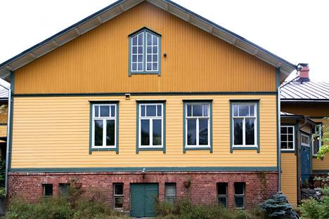 160-neliöinen talo on entinen kyläkoulu.